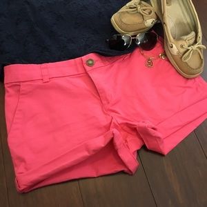 Pink Gap Khaki Shorts
